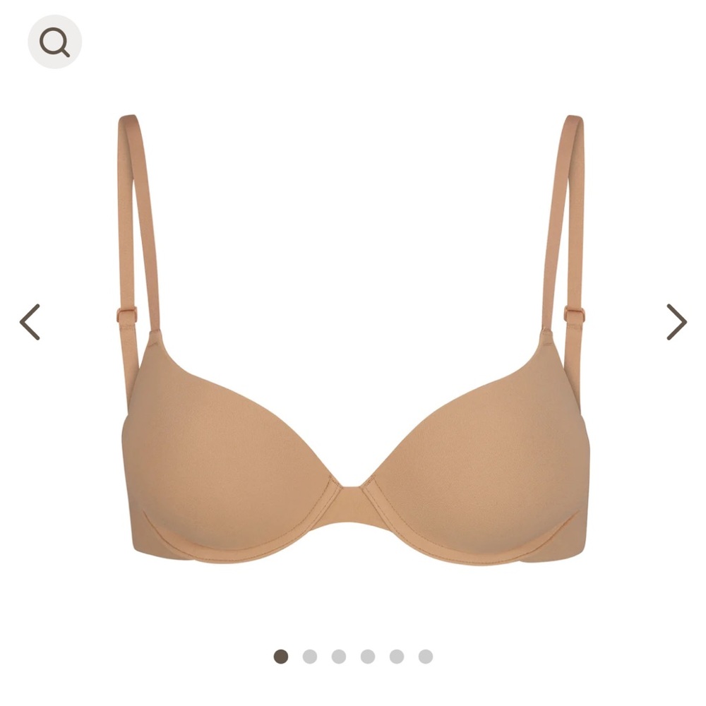 Skims fits everybody push up bra 34c color sienna never worn brand new